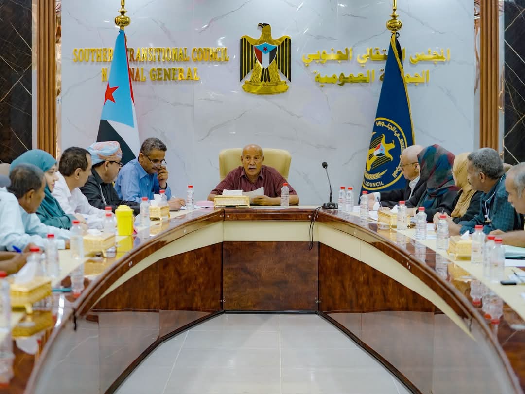 الهيئة الإدارية لمجلس المستشارين تناقش اخر مستجدات الوضع في الجنوب ومرحلة التصعيد الشعبي السلمي  