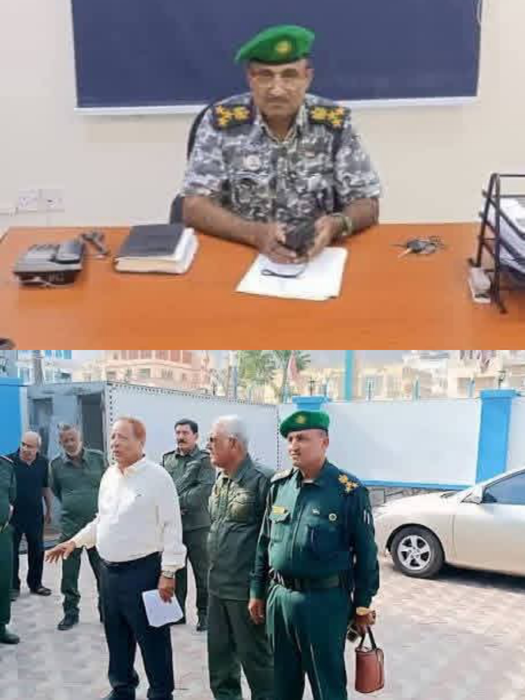 العميد فضل علي ناجي النقيب مدير قسم شرطة المعلا .. نزاهة وقدرة على العمل