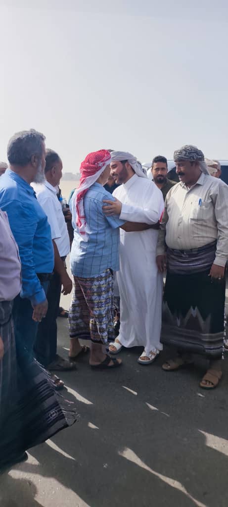 السلطان نواف العفيفي يصل عدن لمشاركة الأهالي أفراح عيد الأضحى وفعاليات مهرجان القارة التراثي 