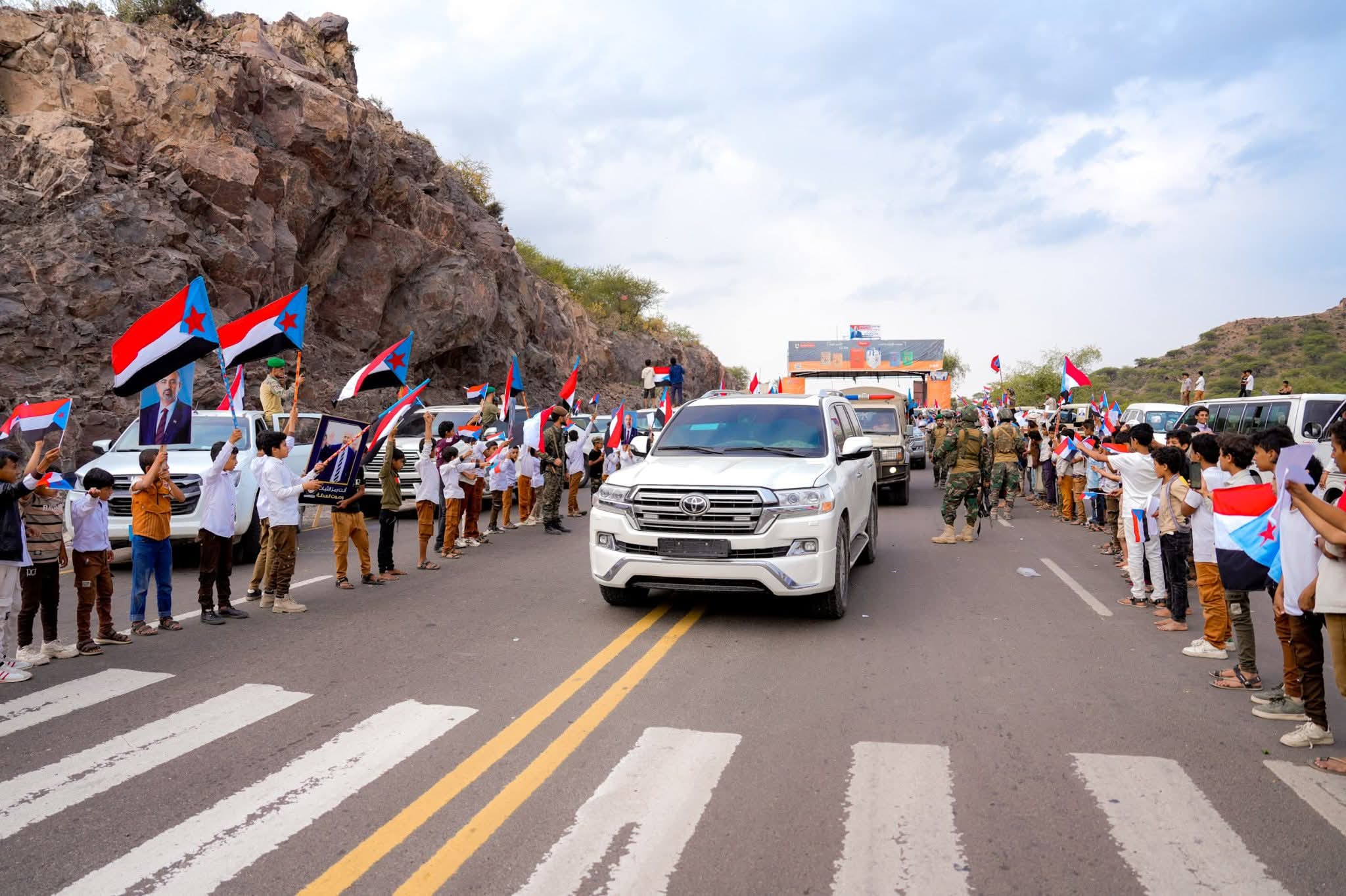 الرئيس الزُبيدي يصل الضالع للمشاركة في الاحتفالات الجماهيرية بالذكرى 62 لثورة 14 أكتوبر المجيدة